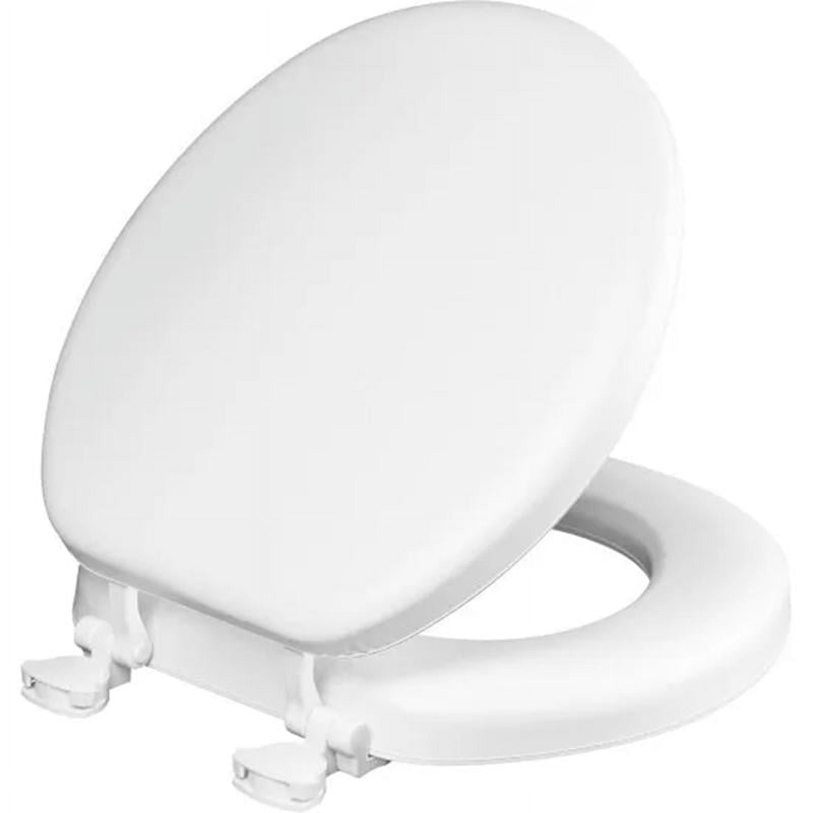 Mayfair 274521 Round White Soft Toilet Seat