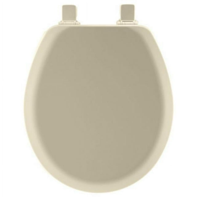 Mayfair 41EC006 Round Molded Wood Toilet Seat w/EasyClean & Change