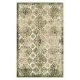 thumbnail image 1 of Mayfair Distressed Damask Indoor Area Rug by Blue Nile Nills - 2' x 3', Ivory, 1 of 3