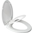 thumbnail image 1 of Mayfair NextStep2 Toilet Seat with Built-In Potty Training Seat, Slow-Close, Removable that will Never Loosen, Elongated, White, 2-Pack, 1 of 1