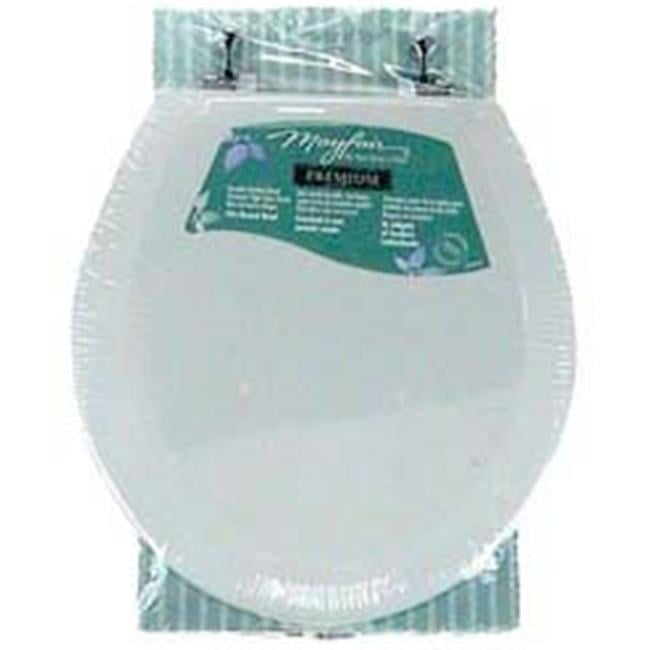 Mayfair-bemis White Enamel Toilet Seat