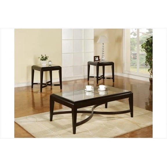 Steve Silver MF300 Mayfield Occasional 3 Pack  CTBL- 50x28 in. x18 in. ETBL-24 in. x23 in. x24 in.
