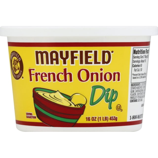Mayfield Dip French Onion 16 Weight Ounce Plastic Cup