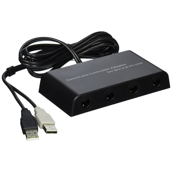 Mayflash GameCube Controller Adapter for Wii U, PC USB and Switch, 4 Port