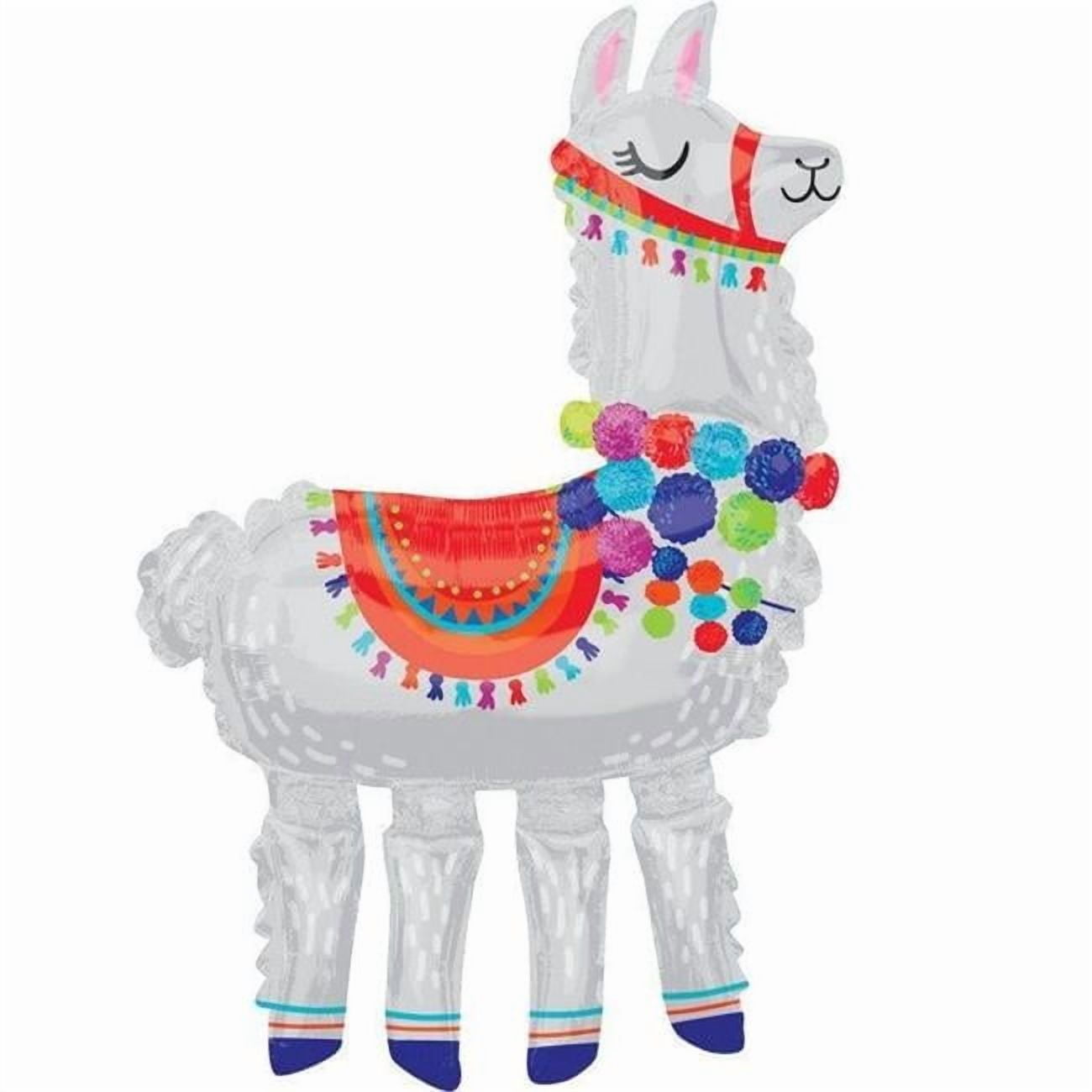 MAYFLOWER DISTRIBUTING Mayflower 307163 Llama Air-Walker Foil Balloon