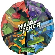 MAYFLOWER DISTRIBUTING Mayflower 307181 Hx Rise of the Teenage Mutant Ninja Turtles Foil Balloon