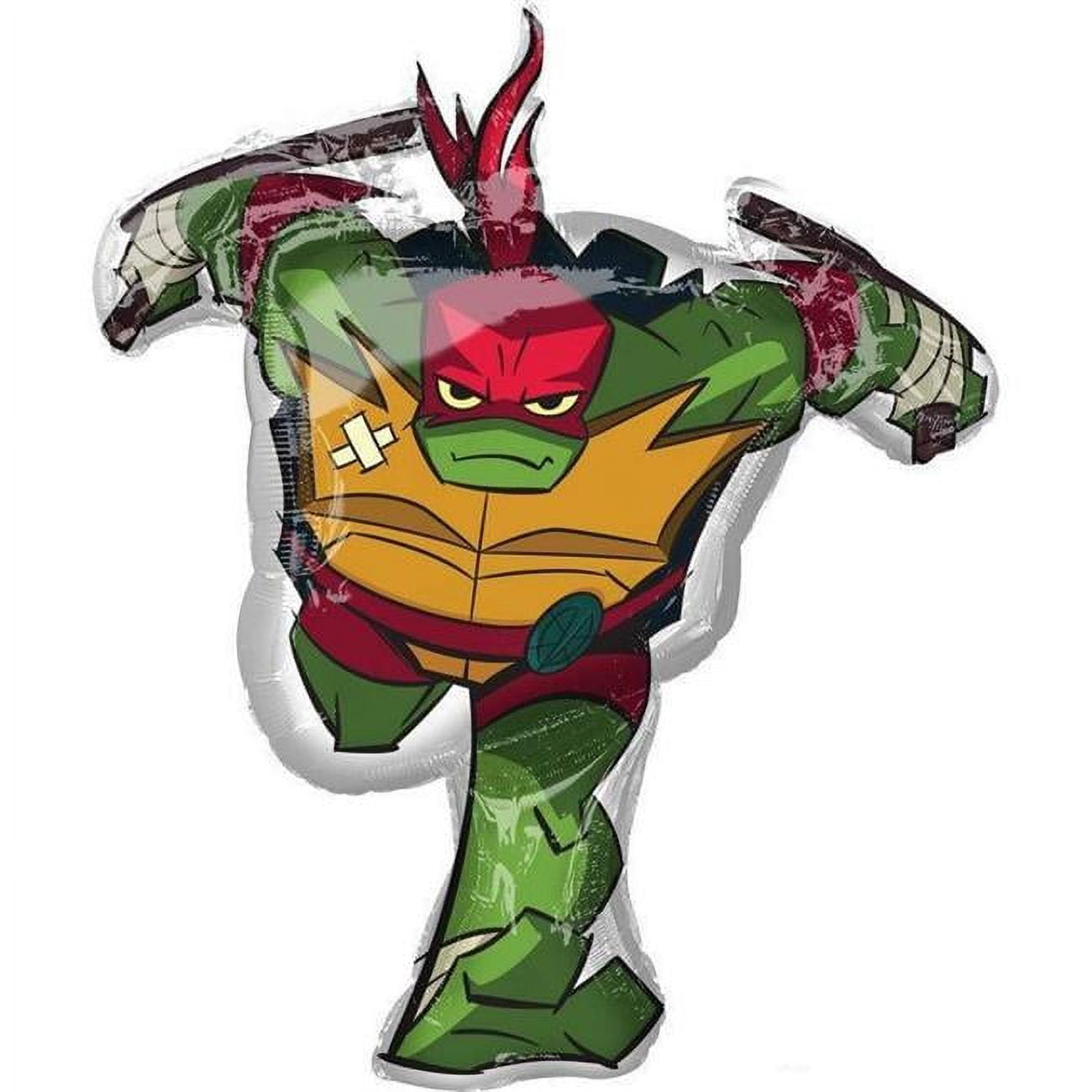 Mayflower 307182 34 in. Rise of the Teenage Mutant Ninja Turtles Raphael Foil Balloon