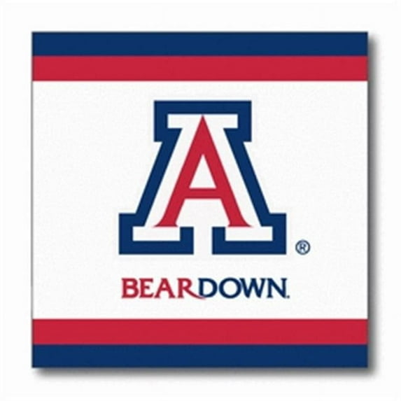 Mayflower 42469 24 Count University of Arizona Beverage Napkin