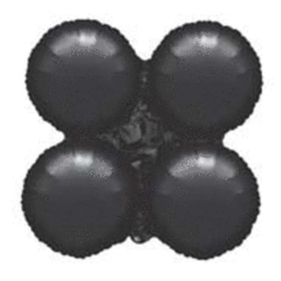 Mayflower 53258 Small Magic-Arch Foil Balloon - Metallic Black