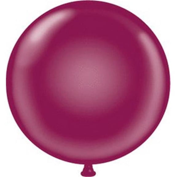 Mayflower 65594 11 in. Latex Balloon - Burgundy
