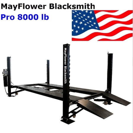 Mayflower Blacksmith Heavy Duty Four Post Lift Car Lift Storage Service Pro8000