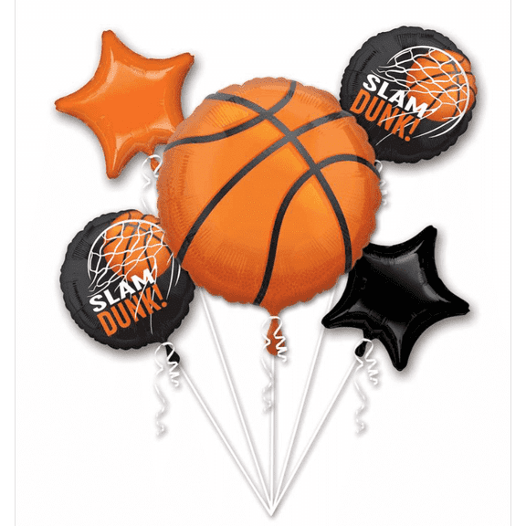 Mayflower Distributing 619945 Nothin but Net Basketball Balloon Bouquet