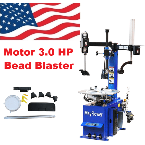 Share 3.0 HP Heavy Duty New Double Assist Arms Tire Changer Wheel Changers Machine 988