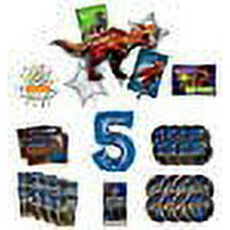 Mayflower Products Jurassic World 5th Birthday Party Supplies 8 Guest Balloon Decoration Kit