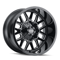 Mayhem Cogent-8107 18X9 6X135/6X139.7 0Et 106Cb Black W/Milled Spokes