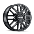 thumbnail image 1 of Mayhem Cogent Dually-8107D 22X8.25 8X210 -192Et 154.2Cb Black W/Milled Spokes, 1 of 3
