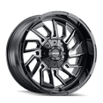 thumbnail image 1 of Mayhem Flywheel-8111 20X10 8X165.1 -19Et 125.2Cb Black W/Milled Spokes, 1 of 2
