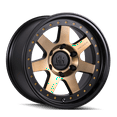 thumbnail image 1 of Mayhem Prodigy-8300 18X9 6X135 0Et 87.1Cb Matte Black W/Bronze Tint, 1 of 2
