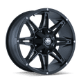 thumbnail image 1 of Mayhem Rampage-8090 17X9 5X127/5X139.7 18Et 87Cb Matte Black, 1 of 2