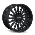 thumbnail image 1 of Mayhem Utopia-8114 20X9 6X139.7 0Et 106Cb Black W/Milled Spokes, 1 of 3