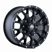 Mayhem Warrior-8015 17X7.5 5X108/5X114.3 40Et 72.62Cb Matte Black
