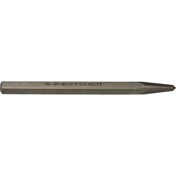 Mayhew Center Punch, 3/8in. x 5in., Model# 41602