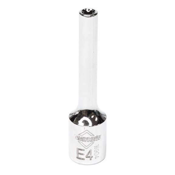 Mayhew MAY16904 E4 Inverted Torx Socket Bit, 0.25 in. Drive