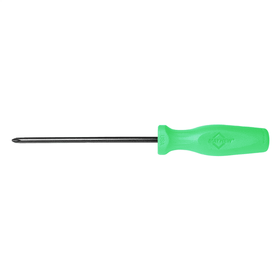 Mayhew Mayhew Hi Vis Green Phillips No. 2 x 6-Inch Screwdriver