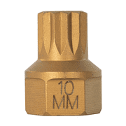 Mayhew No. 10 Triple Square Dual Drive Bit, 1/2" Drive