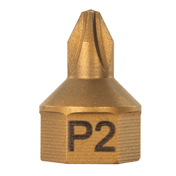 Mayhew No. 2 Phillips Dual Drive Bit, 7/16" Drive