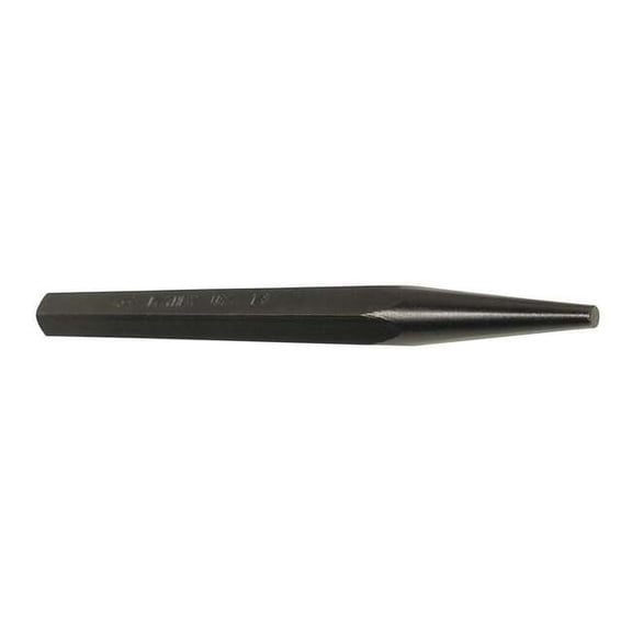 Mayhew Solid Punch, Steel, 6-1/2in.L, 3/8in. Tip 20301