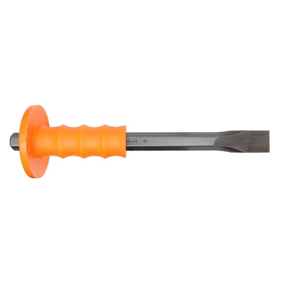 Mayhew 12405 Handguarded Cold Chisel, 1 in Tip, 12 in OAL