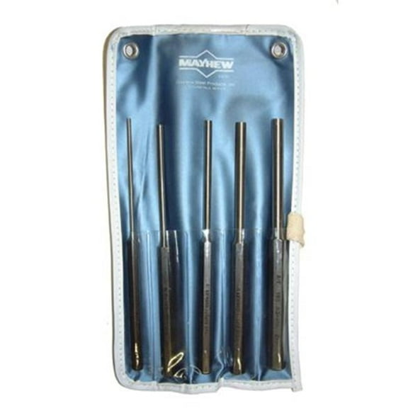 Mayhew Tools 479-76065 446K 5-Pc. Long Pin Punch