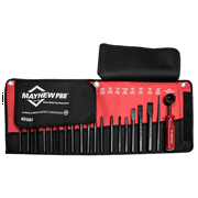 Mayhew Tools 62287 20-Piece Punch & Chisel Kit