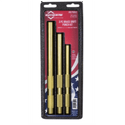 Mayhew 3-PC BRASS DRIFT PUNCH SET