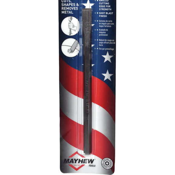 Mayhew Tools Cold Chisel - Pack of 2  Heavy-Duty Construction, Professional Use