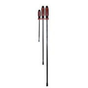 Mayhew Tools MAY-14063 Red Dominator Curved Pry Bar Set - 3 Piece