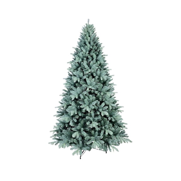 Mayhihi 5FT Artificial Blue Spruce Christmas Tree with 854 PE & PVC Branch Tips,Metal Hinges & Foldable