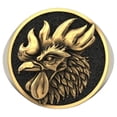 thumbnail image 1 of MayiaHey Rooster Ring, Rooster Animal Ring for Men, Vintage Rooster Zodiac Ring Punk Phoenix Bird Jewelry, Tribal Rooster Ring Rock Rooster Ring Retro Rooster Zodiac Ring Cock Chicken Ring, 1 of 2