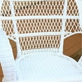 thumbnail image 1 of Rocker Chair Set 3pc Classic Comfort Outdoor Patio Resin Rocking Chairs Brown, 1 of 1
