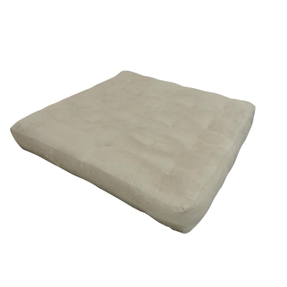 Maykoosh 4" Country Loveseat 54X54 Tan Microfiber Futon Mattress