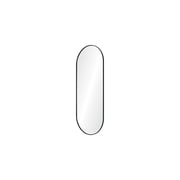 Large Wall Mirror, Matte Black Frame, 40x60 Inch, Modern Industrial Decor