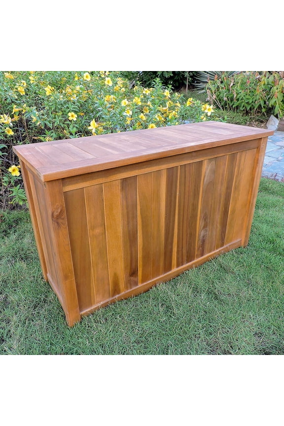Acacia Rectangular Storage Trunk