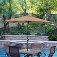thumbnail image 1 of Patio Umbrella with Tilt & Crank - Outdoor Market Umbrella - Aluminum Pole - Durable Shade, 1 of 1