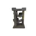thumbnail image 1 of Coastal Cool Cat Trees Solid Wood Cat Sleeper - For All Breed Sizes, Made from Solid Wood and Plush Carpet - Color:Brown,Size:20"L x 20"W x 32"H, 1 of 6