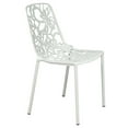 thumbnail image 1 of Modern Aluminum Accent Chair - Art Deco Style Outdoor Patio Furniture, 1 of 8