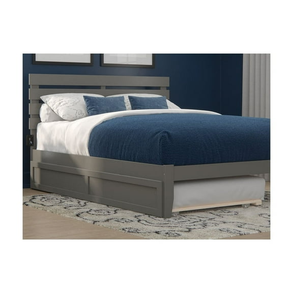 Twin XL Trundle Bed - Space Saving Guest Bed with Smooth Rollers - Fits XL & Queen Beds