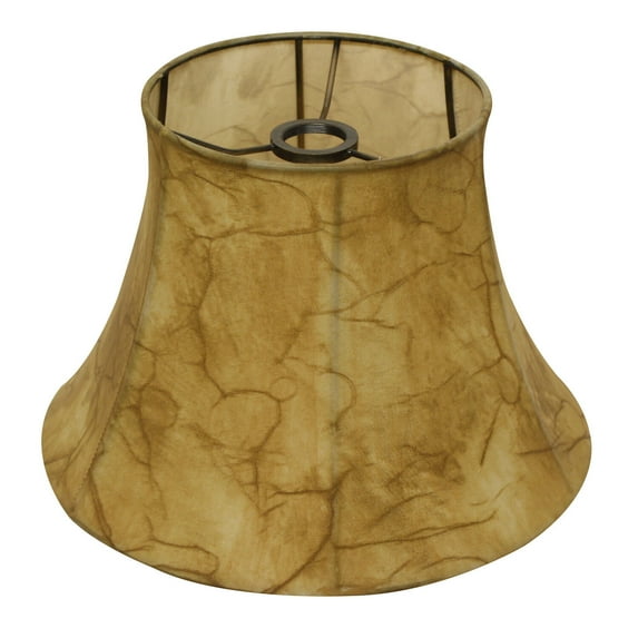 Maykoosh Beachy Boho Slant Shallow Drum Softback Lampshade with Uno fitter, Antique Parchment