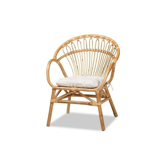 Maykoosh Bohemian Natural Brown Southwestern Style Dining Chair