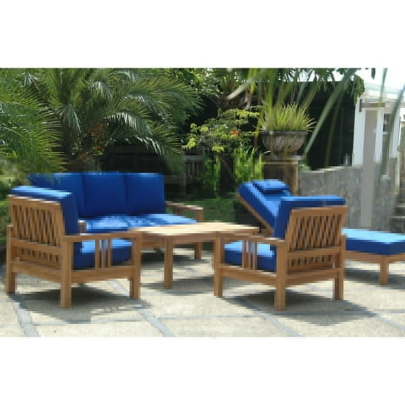 Maykoosh Deep Seating Conversation Set - 6 Piece Patio Furniture Set